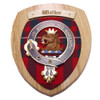 Walker Clan Crest Tartan 10 x 12 Woodcarver Wooden Wall Plaque 