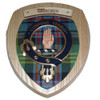 Watson Clan Crest Tartan 7 x 8 Woodcarver Wooden Wall Plaque 
