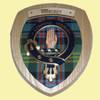 Watson Clan Crest Tartan 10 x 12 Woodcarver Wooden Wall Plaque 