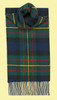 MacLaren Modern Clan Tartan Lambswool Unisex Fringed Scarf