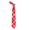 Highland Rose Tartan Lightweight Wool Straight Mens Neck Tie