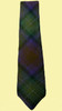 Isle Of Skye Tartan Lightweight Wool Straight Mens Neck Tie