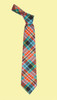 Kidd Ancient Clan Tartan Lightweight Wool Straight Mens Neck Tie