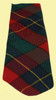Kilgour Modern Clan Tartan Lightweight Wool Straight Mens Neck Tie