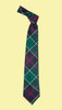 Leslie Green Modern Clan Tartan Lightweight Wool Straight Mens Neck Tie