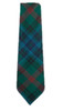 Lochcarron Hunting Modern Tartan Lightweight Wool Straight Mens Neck Tie