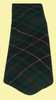 MacAulay Hunting Modern Clan Tartan Lightweight Wool Straight Mens Neck Tie