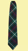 MacKenzie Modern Clan Tartan Lightweight Wool Straight Mens Neck Tie