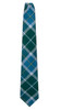 Scottish Borderland Tartan Lightweight Wool Straight Mens Neck Tie