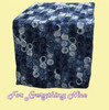 Navy Blue Umbre Mini Rosette Wedding Table Runners Decorations x 25 For Hire