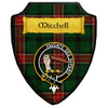 Mitchell Hunting Tartan Crest Wooden Wall Plaque Shield