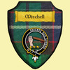 Mitchell USAF Tartan Crest Wooden Wall Plaque Shield