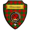 Moncreiffe Modern Tartan Crest Wooden Wall Plaque Shield