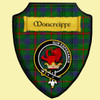 Moncreiffe Of Atholl Tartan Crest Wooden Wall Plaque Shield