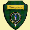 Montgomery Hunting Tartan Crest Wooden Wall Plaque Shield