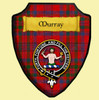 Murray Of Tullibardine Modern Tartan Crest Wooden Wall Plaque Shield