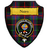 Nairn Modern Tartan Crest Wooden Wall Plaque Shield Nairn Modern Tartan Crest Wooden Wall Plaque Shield