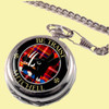Mitchell Clan Crest Round Shaped Chrome Plated Pocket Watch