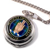 Miller Clan Crest Round Shaped Chrome Plated Pocket Watch