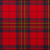 Leslie Red Modern Heavy Weight Strome 16oz Tartan Wool Fabric