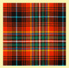 Innes Red Ancient Heavy Weight Strome 16oz Tartan Wool Fabric