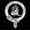 MacNeil Clan Badge Polished Sterling Silver MacNeil Clan Crest