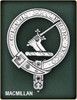 MacMillan Clan Badge Polished Sterling Silver MacMillan Clan Crest