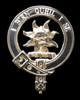 MacLeod Of Lewis Clan Badge Polished Sterling Silver MacLeod Of Lewis Clan Crest