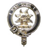 MacLeod Of Lewis Clan Badge Polished Sterling Silver MacLeod Of Lewis Clan Crest