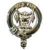 MacLeod Clan Badge Polished Sterling Silver MacLeod Clan Crest