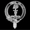 MacLellan Clan Badge Polished Sterling Silver MacLellan Clan Crest