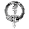 MacLellan Clan Badge Polished Sterling Silver MacLellan Clan Crest