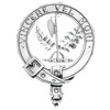 MacLaine Of Lochbuie Clan Badge Polished Sterling Silver MacLaine Clan Crest