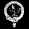 MacLaine Of Lochbuie Clan Badge Polished Sterling Silver MacLaine Clan Crest
