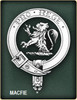 MacFie Clan Badge Polished Sterling Silver MacFie Clan Crest