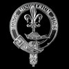 Johnson Clan Badge Polished Sterling Silver Johnson Clan Crest