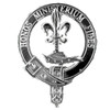 Johnson Clan Badge Polished Sterling Silver Johnson Clan Crest