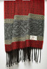 Celtic Dogs Romany Chenille Wool Fringed Jacquard Scarf