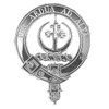 Hanna Badge Polished Sterling Silver Hanna Crest