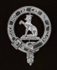 Gow Badge Polished Sterling Silver Gow Crest
