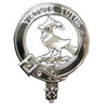 Blair Of Balthayoc Clan Badge Polished Sterling Silver Blair Clan Crest