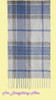 Arctic Iris Premier Luxury Fringed Wool Blend Scarf