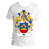 Von Der Au German Coat of Arms Surname Adult Unisex Cotton T-Shirt