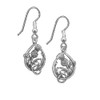 Spirit of Scotland Thistle Double Sided Floral Emblem Sterling Silver Earrings