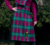 Llewellyn Welsh Tartan 13oz Wool Fabric Medium Weight Ladies Kilt Skirt