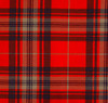 Harris Parry Welsh Tartan Worsted Wool Unisex Fringed Scarf