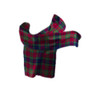 Clare County Irish Tartan Lambswool Unisex Fringed Scarf Clare County Irish Tartan Lambswool Unisex Fringed Scarf