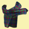 Cork County Irish Tartan Lambswool Unisex Fringed Scarf