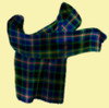 Offaly County Irish Tartan Lambswool Unisex Fringed Scarf Offaly County Irish Tartan Lambswool Unisex Fringed Scarf