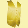 Metallic Gold Formal Ages 7-12 Boys Wedding Vest Boys Waistcoat  